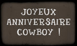 Anniversaire cajun
