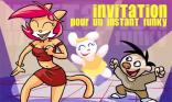Invitation funky