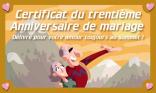 30 ans de mariage