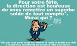 Merci patron: viré