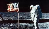 Drapeau sur la Lune