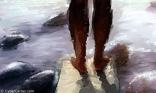 Les pieds dans l eau