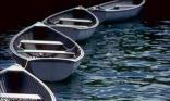 Enfilade de barques