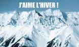 J aime l hiver