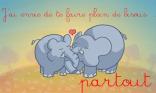 J'ai envie de te faire des bisous