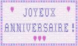 Joyeux anniversaire
