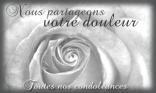 Condoléances ...