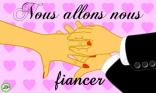 Nous allons nous fiancer