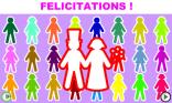 Félicitations !