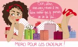 Merci pour les cadeaux