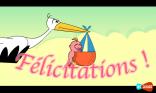 Félicitations ! Fille