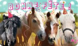 Bonne fête - Poney