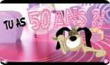 Chien rieur - 50 ans