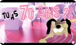 Joyeux anniversaire - 70