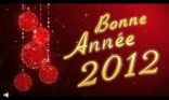 Bonne Année - boules rouges