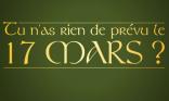 rien de prévu le 17 mars ?