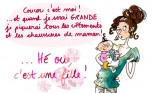 C'est une fille !