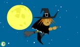 La sorcière et la lune
