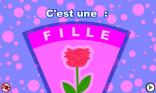 C est une fille !