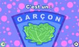 C est un garçon !