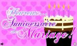 Heureux anniversaire de mariage