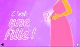 C'est une fille !