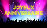 Joyeux anniversaire