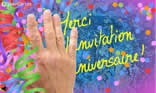 Merci pour l'invitation