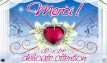 Merci pour votre attention
