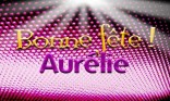 Aurélie - 15 octobre