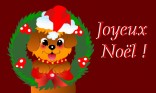 Joyeux Noël - chien