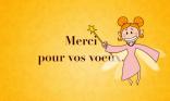 Merci pour vos voeux