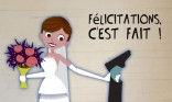 Mariés ! Félicitations