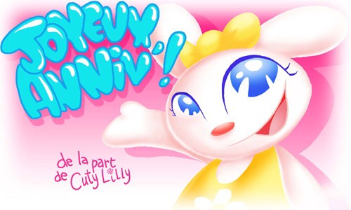 Première carte cuty-lili