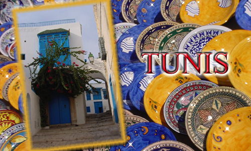 Aperçu de la carte : Tunis
