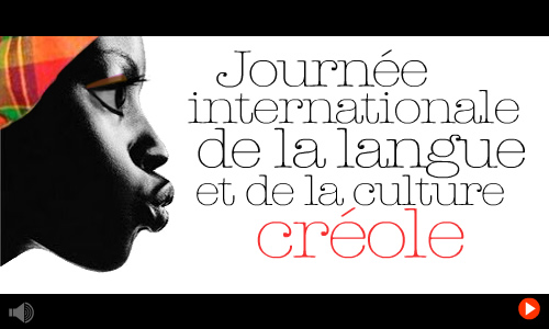 Première carte journée internationale de la langue et de la Culture créole