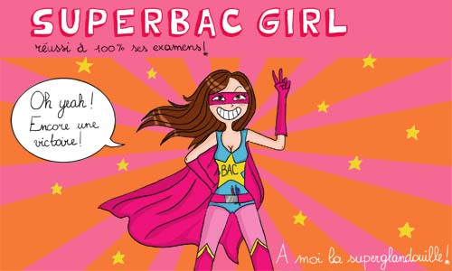 Aperçu de la carte : SuperBac Girl