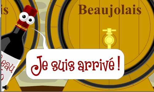 Aperçu de la carte : Beaujolais Nouveau