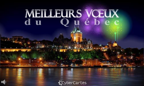 carte de voeux quebecoise