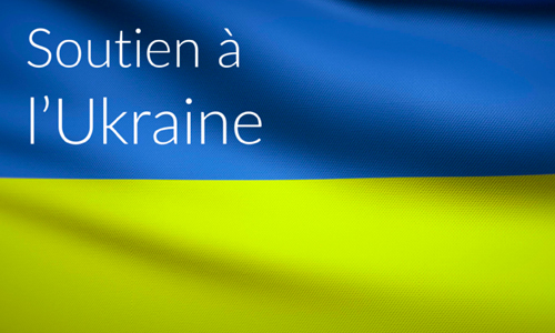 Première carte soutien à l'Ukraine