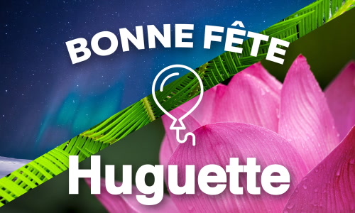 Aperçu de la carte : Joyeux 1er avril à Huguette !