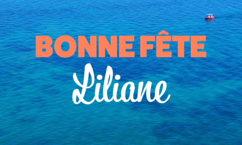 Aperçu de la carte : Surprise pour Liliane, 4 septembre !