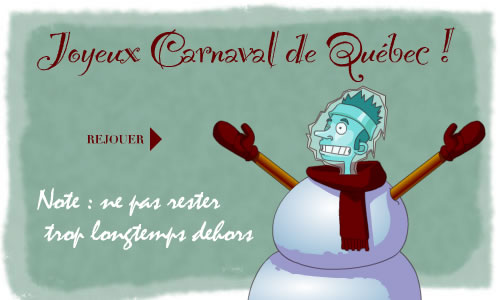 Aperçu de la carte : Carnaval Québec