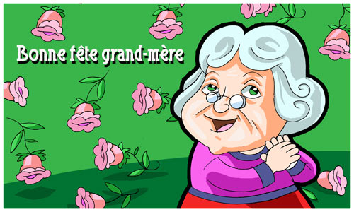 Aperçu de la carte : Bonne fête grand-mère