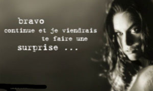 Bravo, continue...