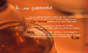 A une passante