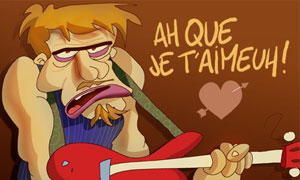 Ah que je t'aimeuh !