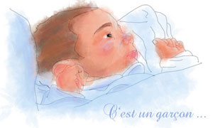 C'est un garçon !