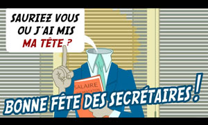 Bonne fête des secrétaires