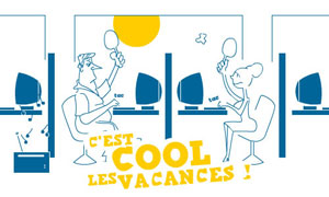 C'est cool les vacances...